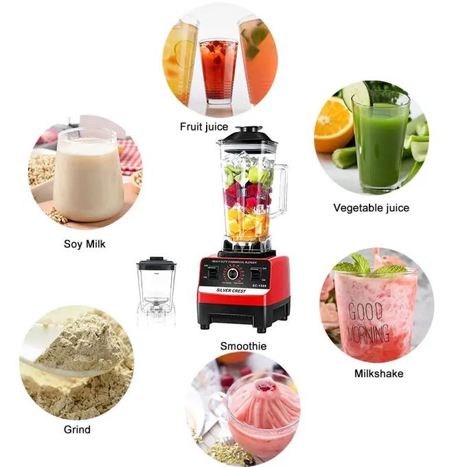 SILVER CREST LM-2.6L 2-In-1 Professional Durable Heavy Duty Commercial Blenders - 🚚 FREE DELIVERY image 2