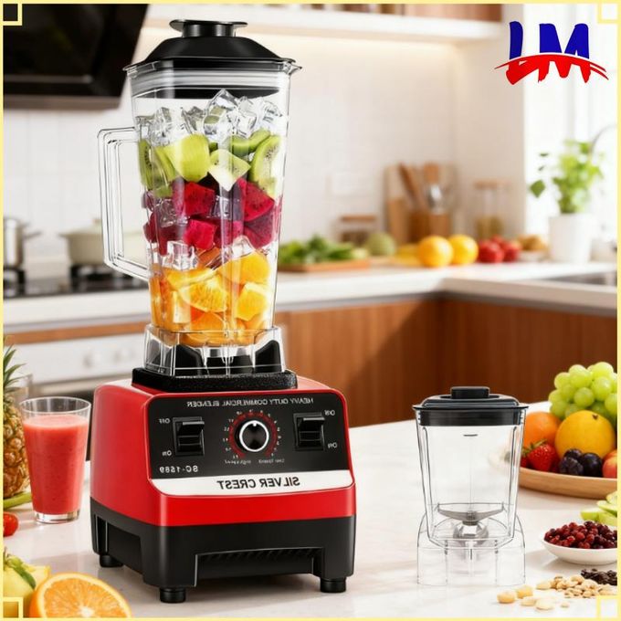 SILVER CREST LM-2.6L 2-In-1 Professional Durable Heavy Duty Commercial Blenders - 🚚 FREE DELIVERY image 4